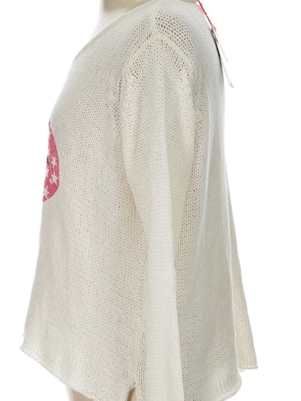 NWT Wooden Ships Star Lips Lightweight Knit Sweater XS/S Beach Boho Coastal $122 - Picture 5 of 10
